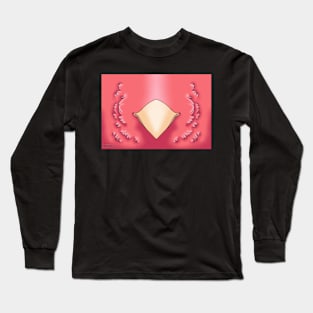 Pink Bird Mask Long Sleeve T-Shirt